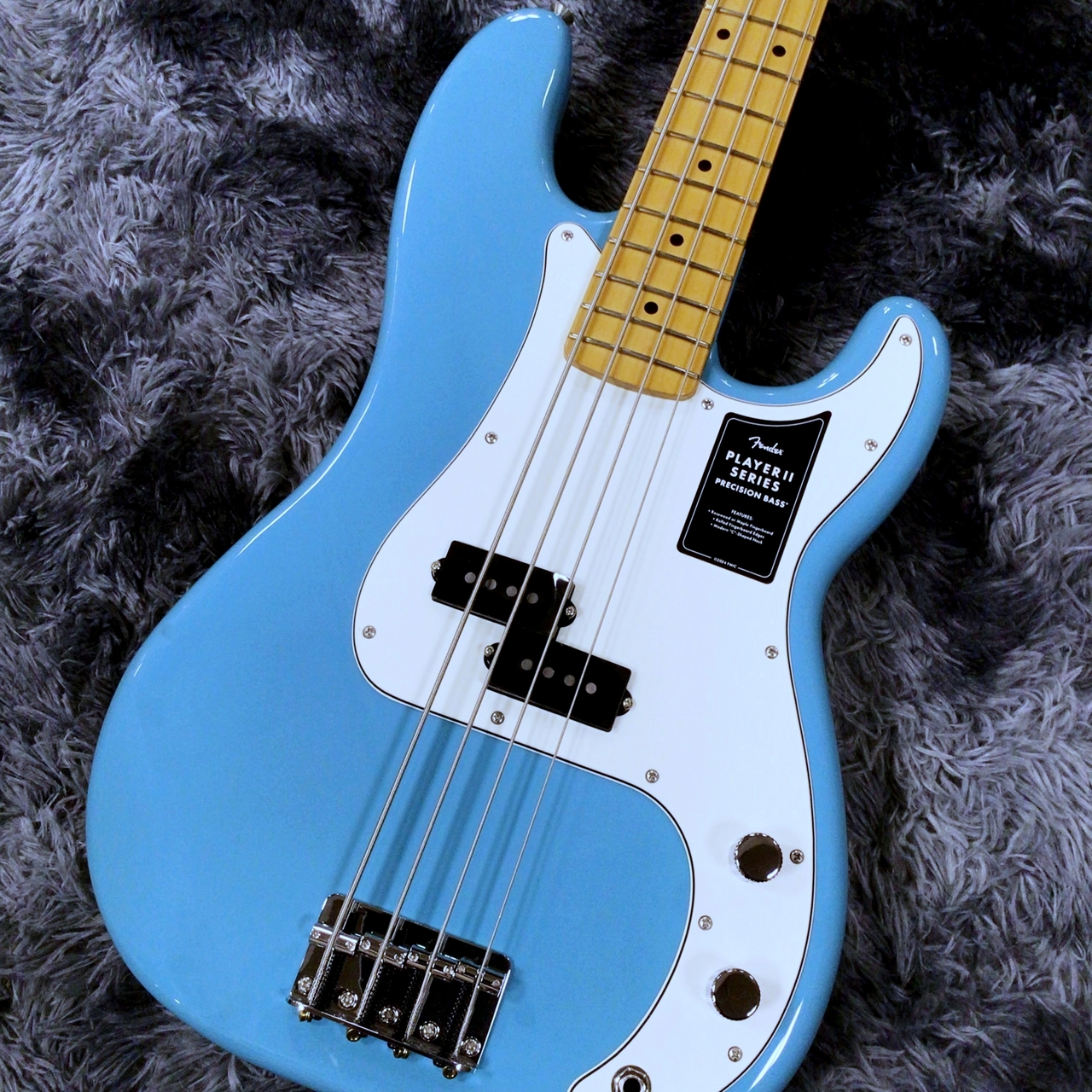 Fender Player II Precision Bass Aquatone Blue / Maple