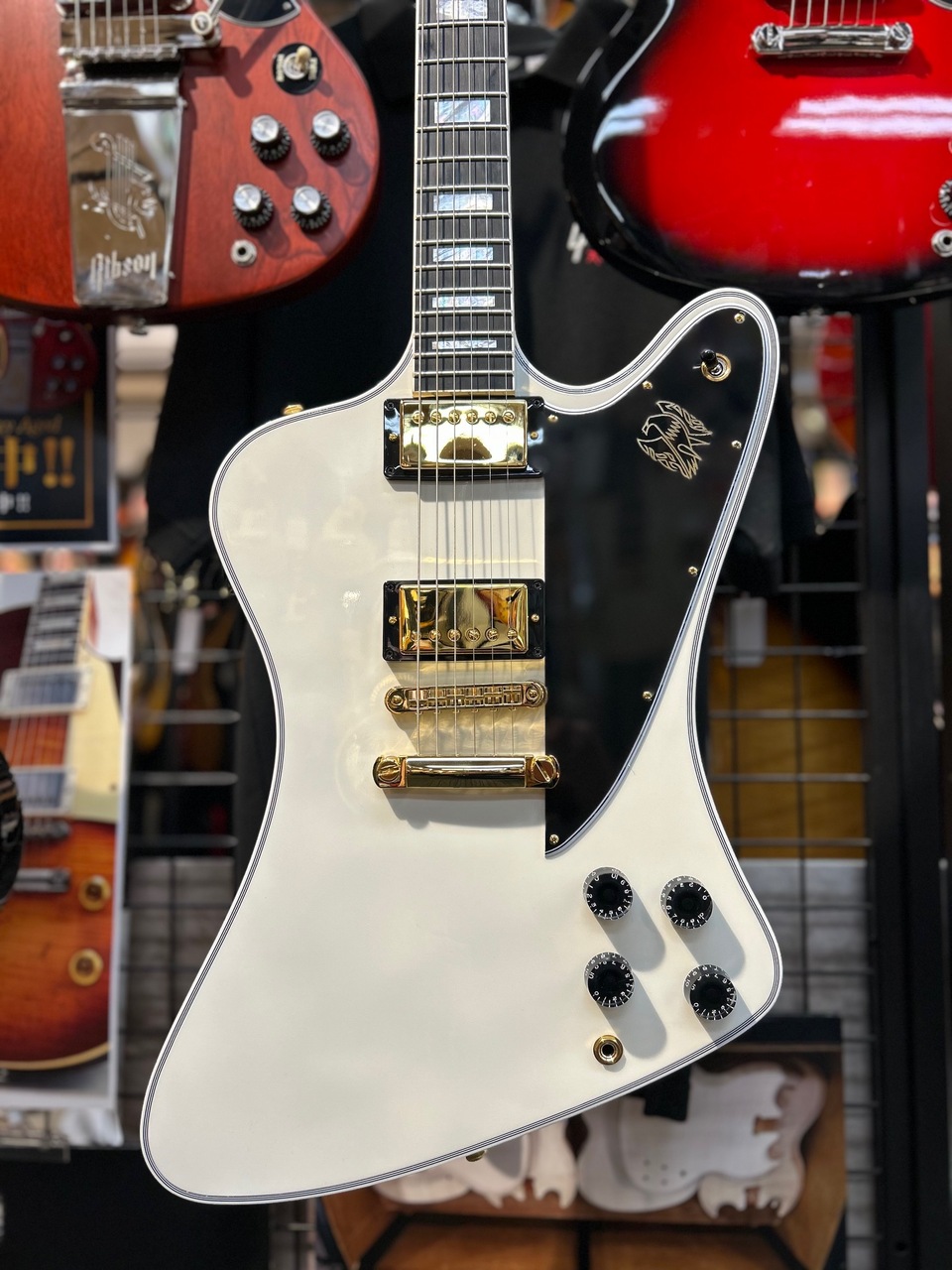 Gibson Custom Shop 【2024年製新品】Firebird Custom Polaris White