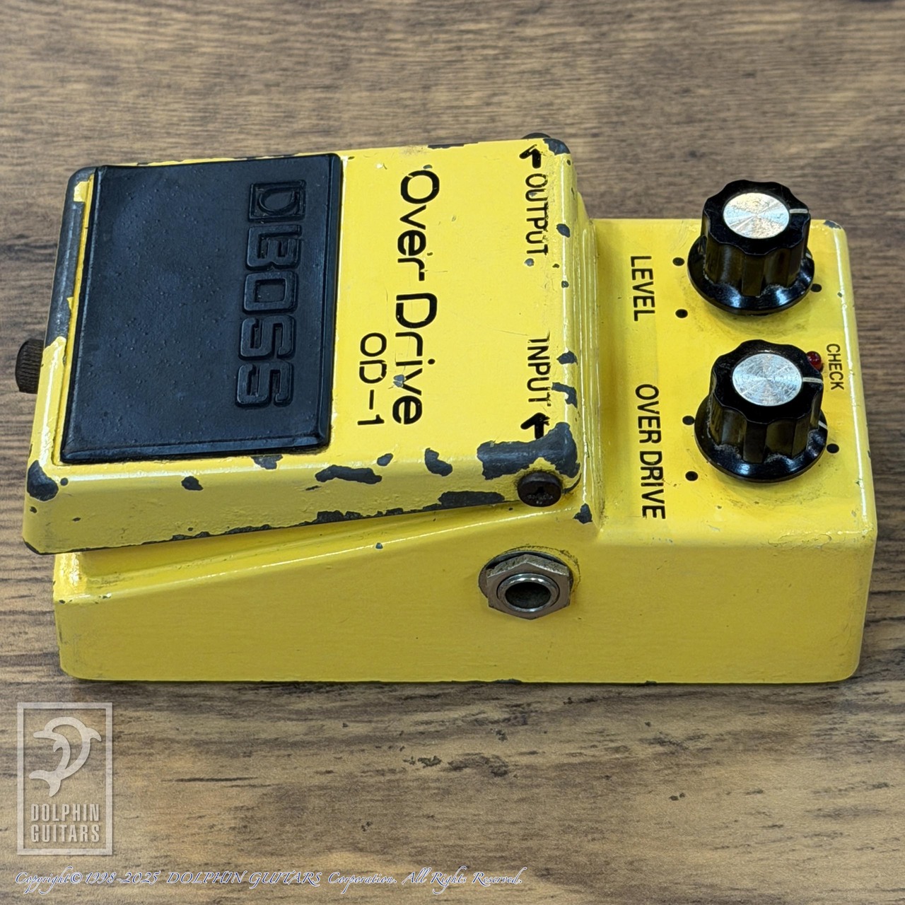 BOSS OD-1 1979年製 銀ネジ スケルトンスイッチ レイセオン BOSS OD-1