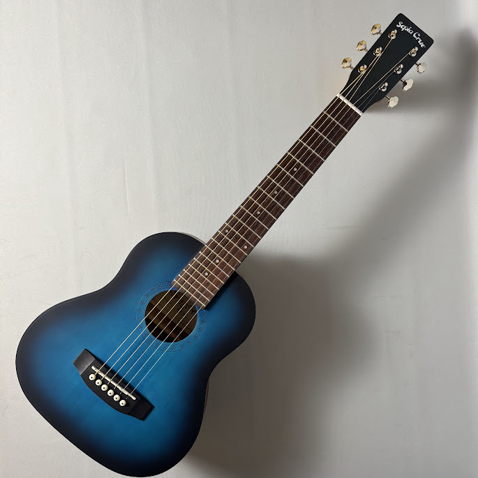 Sepia Crue W60 BLS (Blue Sunburst) ミニギター（新品/送料無料