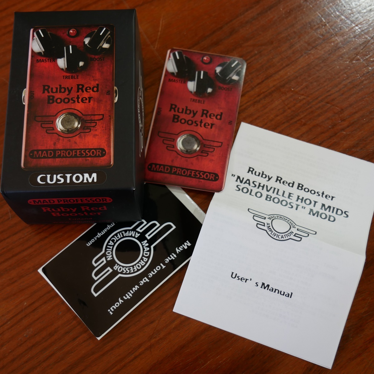 MAD PROFESSOR Ruby Red Booster 