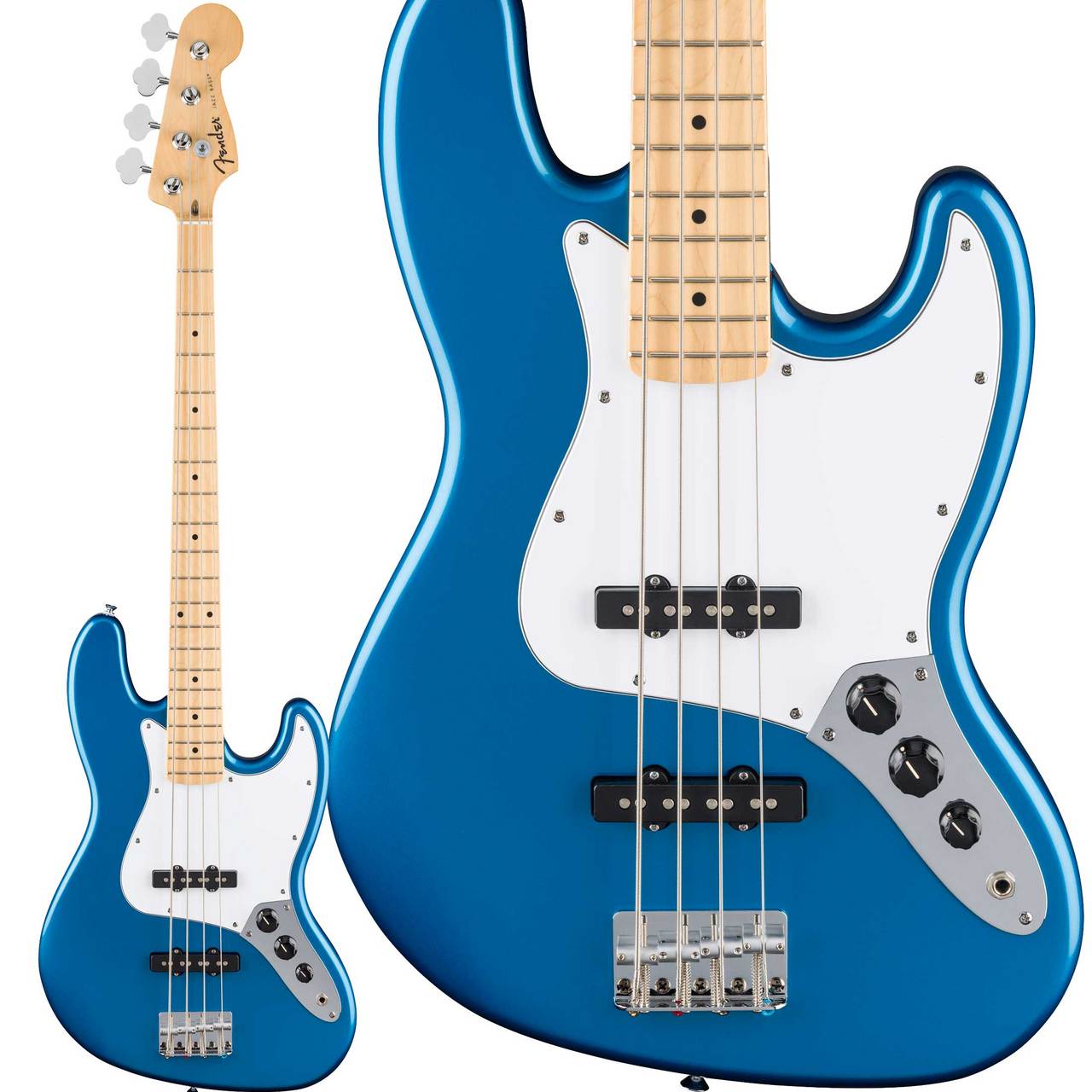 アクアブルー エレキベース Fender Player II Jazz Bass Aquatone Blue（新品）【楽器検索