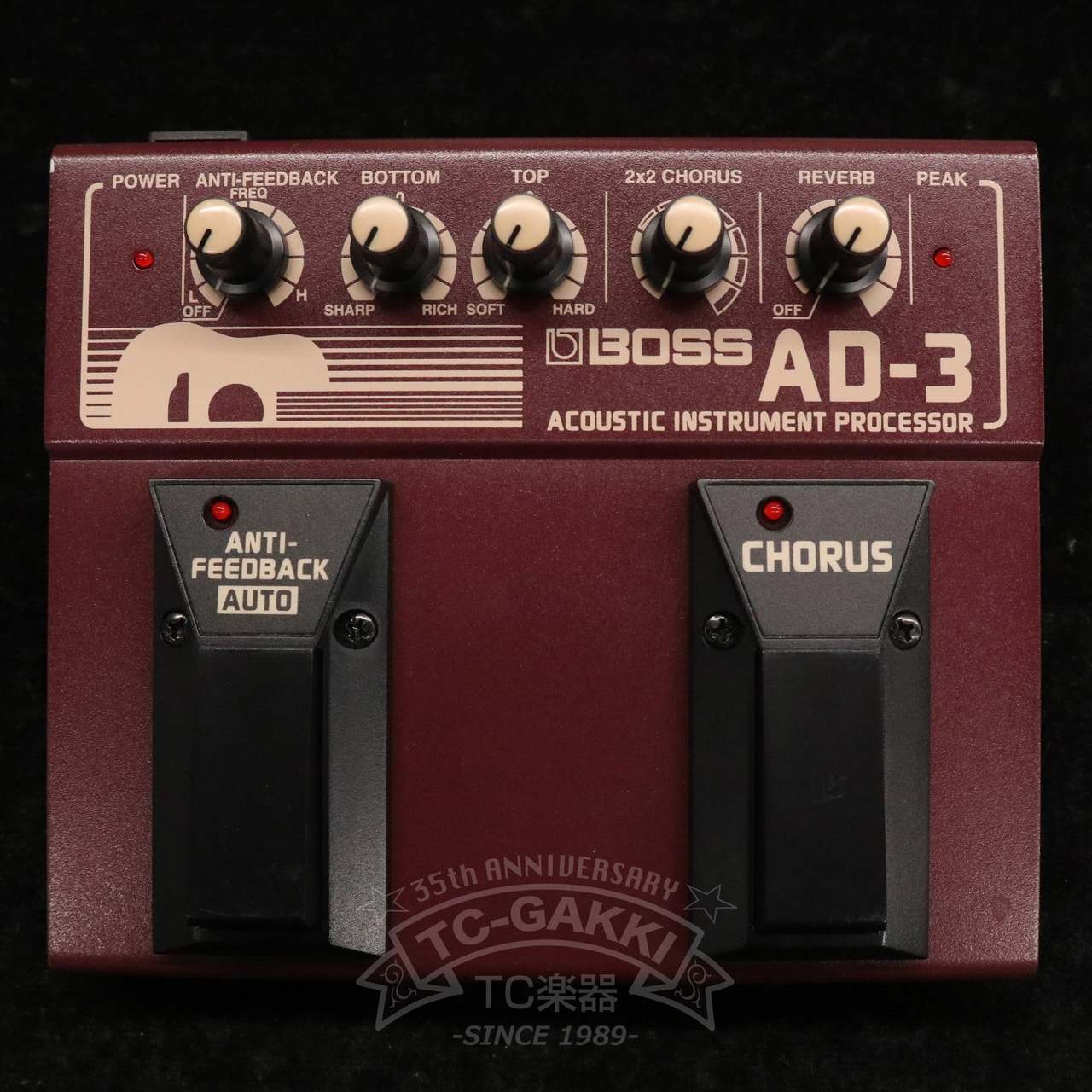 BOSS AD-3 アコースティック楽器プロセッサー BOSS AD-3 ACOUSTIC INSTRUMENT PROCESSOR（中古）【楽器検索デジマート】
