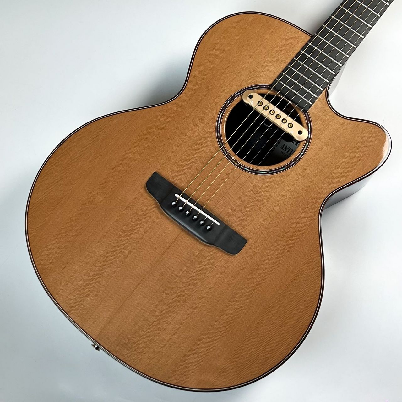 ASTURIAS グランソロ CR/PU（ピックアップ付エレアコ限定仕様）【現物 