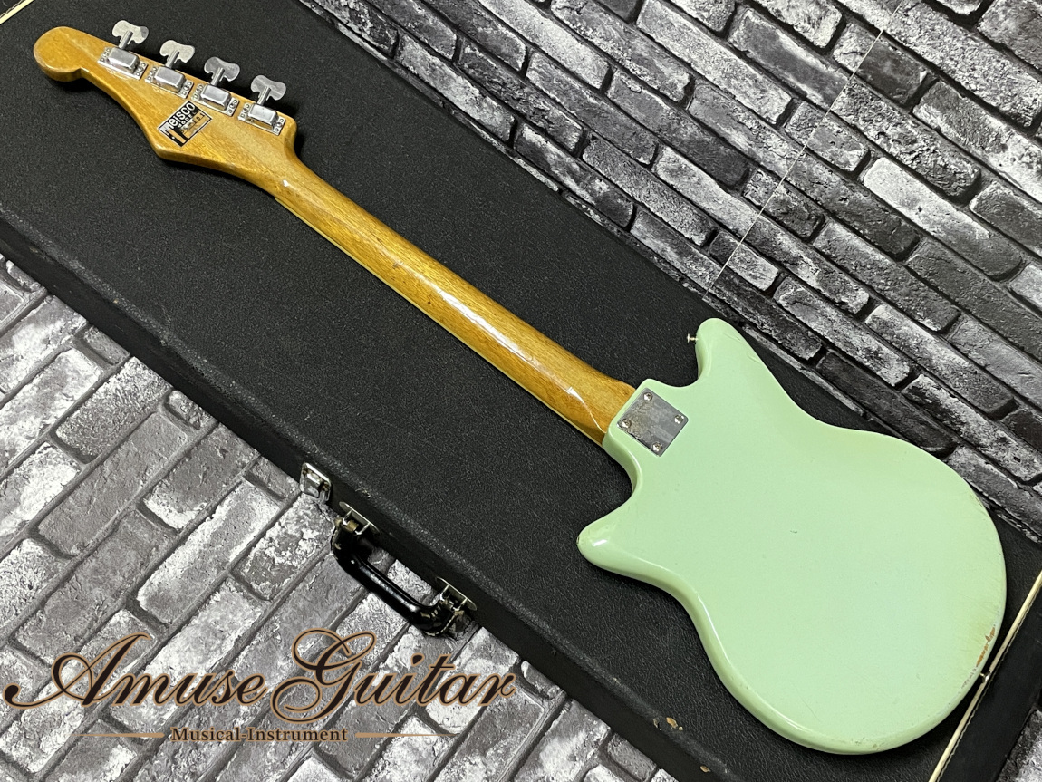 Teisco BS-101 # SURF GREEN 1964年製【RARE COLOR!!】SONIC BLUE 2.46