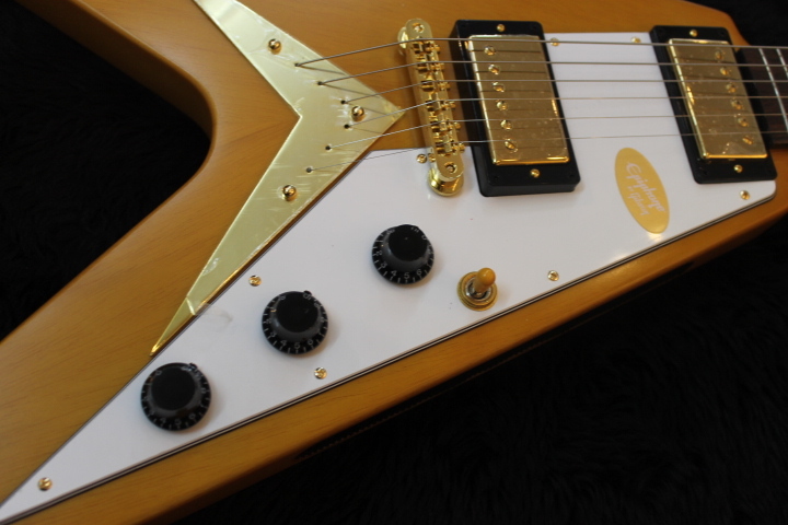 Epiphone 1958 Korina Flying V Aged Natural（新品）【楽器検索