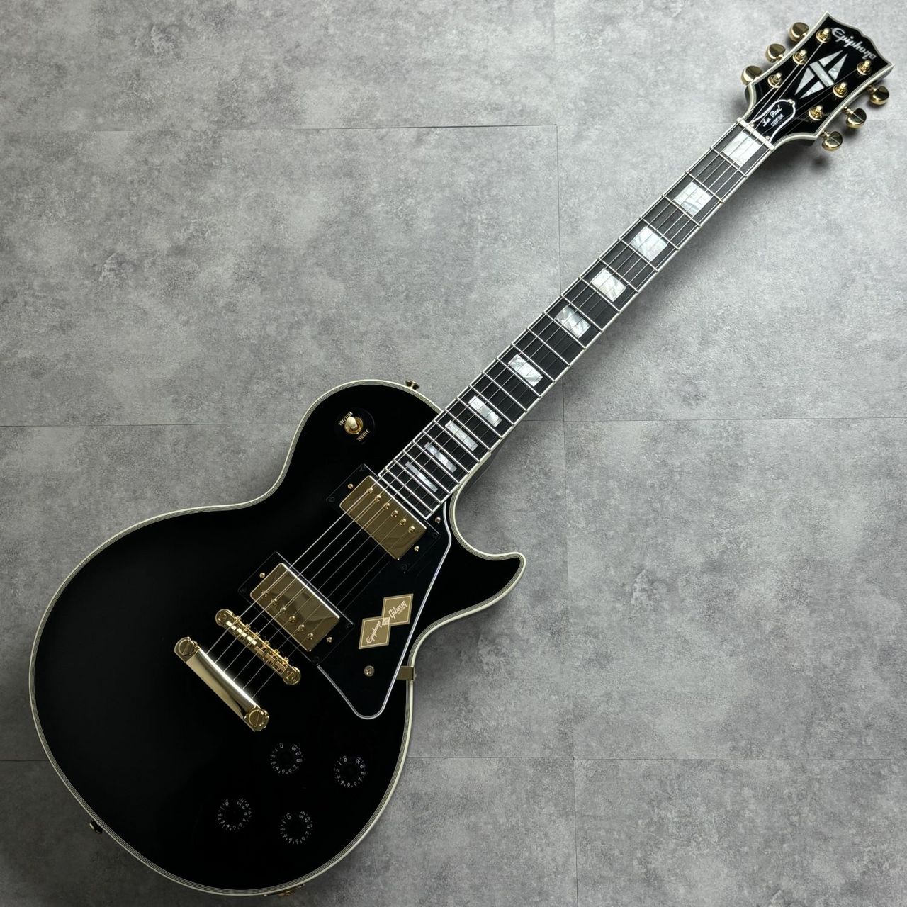 Epiphone Les Paul Custom Ebony エレキギター Inspired by