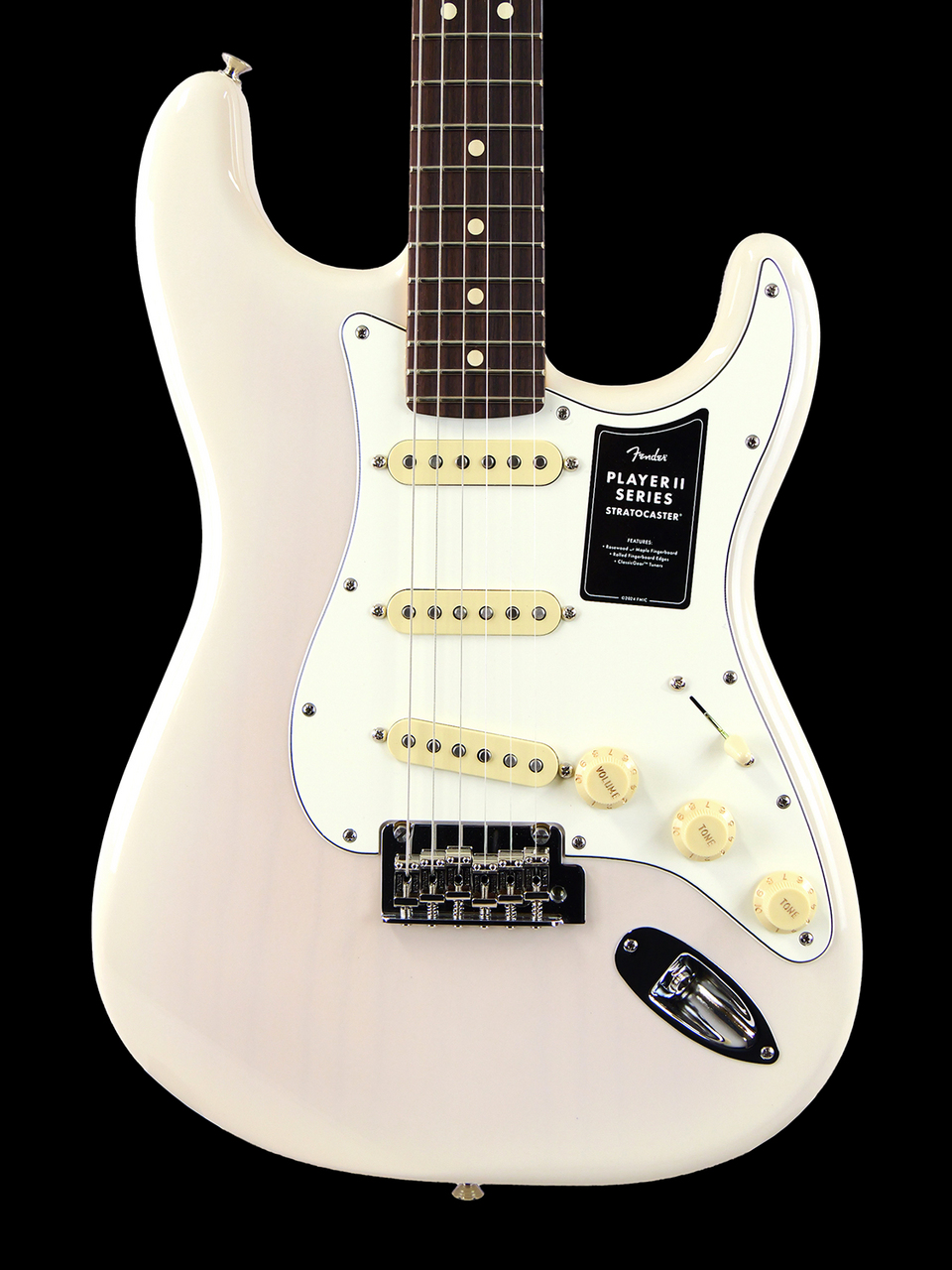 Fender Player II Stratocaster Chambered Ash (White Blonde)（新品
