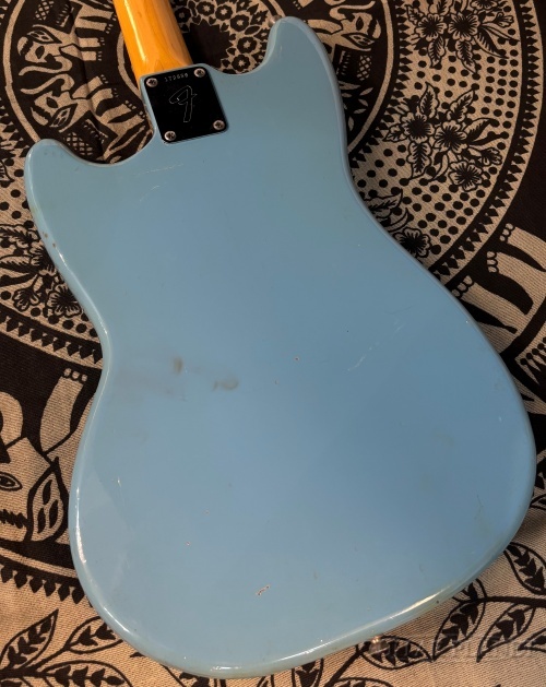 Fender MUSTANG 66年製 Bネック Fender 【Vintage】1966 Mustang Blue 【3.24kg】【B Neck】【お客様ご