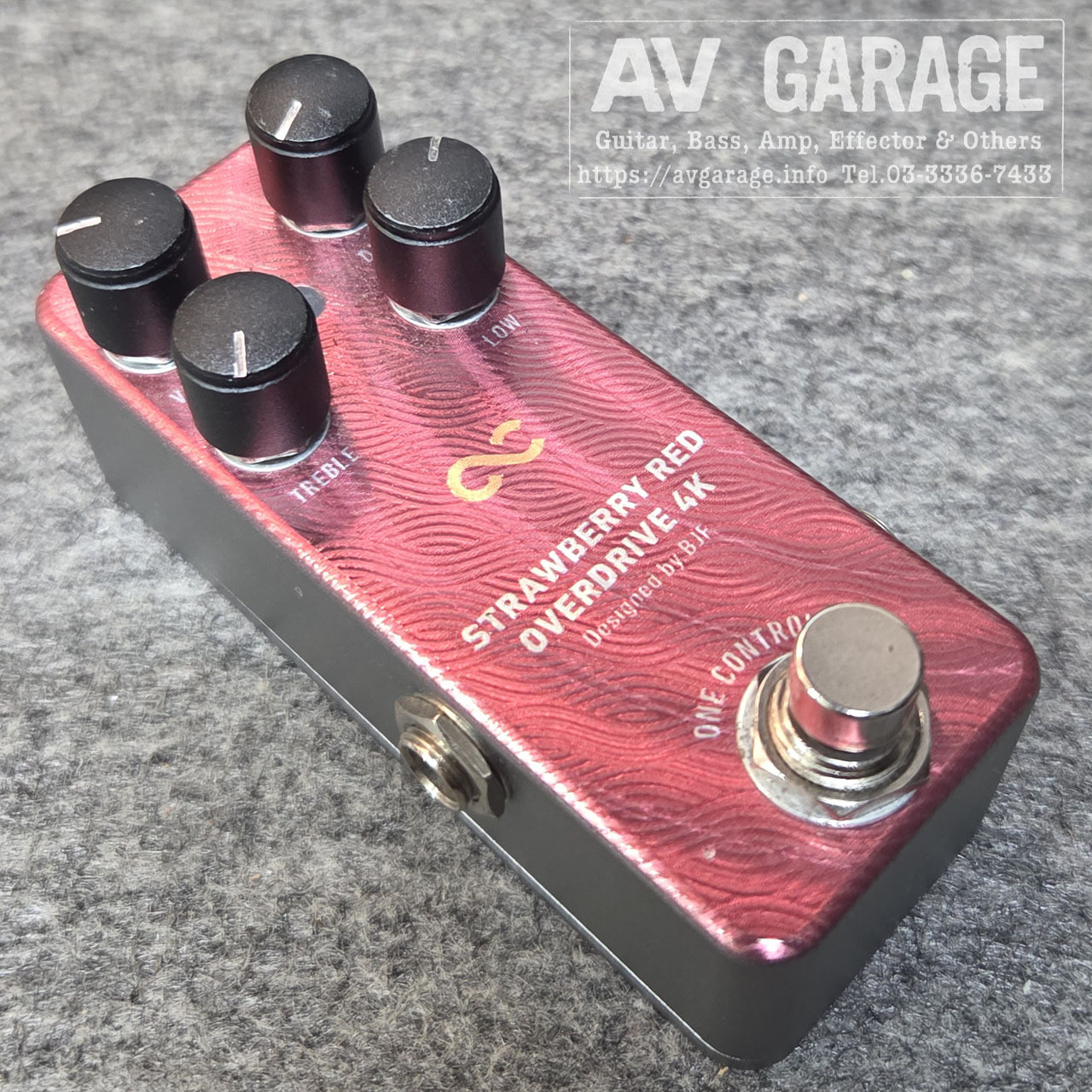 ONE CONTROL Strawberry Red OverDrive 4K （中古）【楽器検索デジマート】