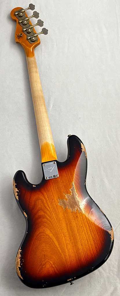 fender jazz bass pickup 中古良品 Fender Custom Shop 1961 Jazz Bass Heavy Relic -Super Faded Aged 3