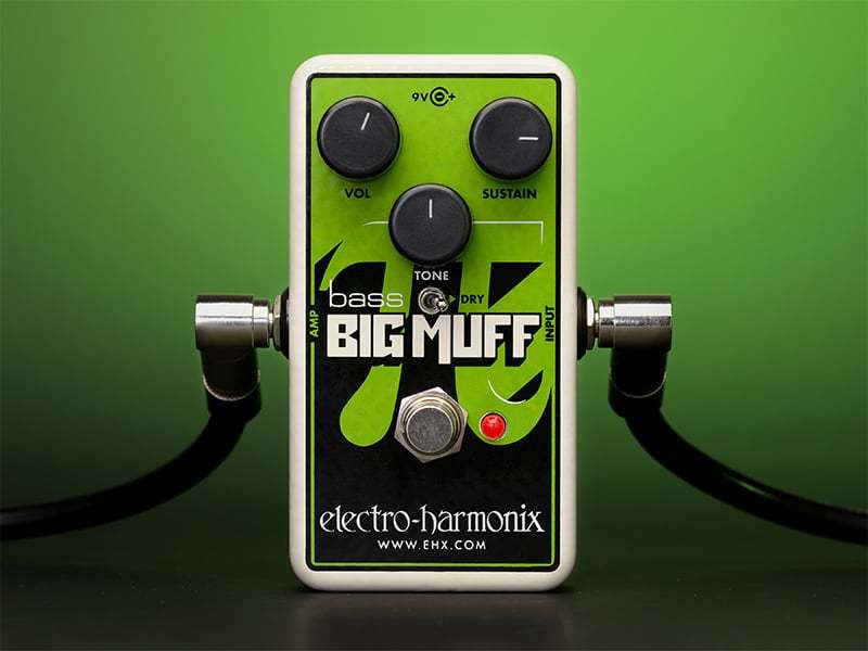 Electro-Harmonix Nano Bass Big Muff Pi Distortion/Sustainer for