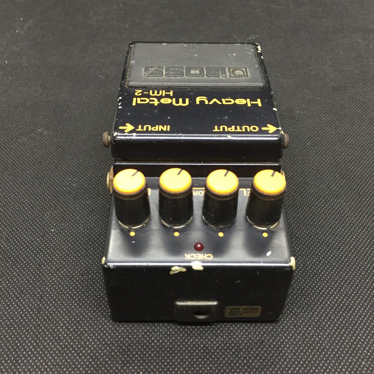 BOSS HM-2 Heavy Metal 1984年製 MADE IN JAPAN 黒ラベル ACA電源仕様