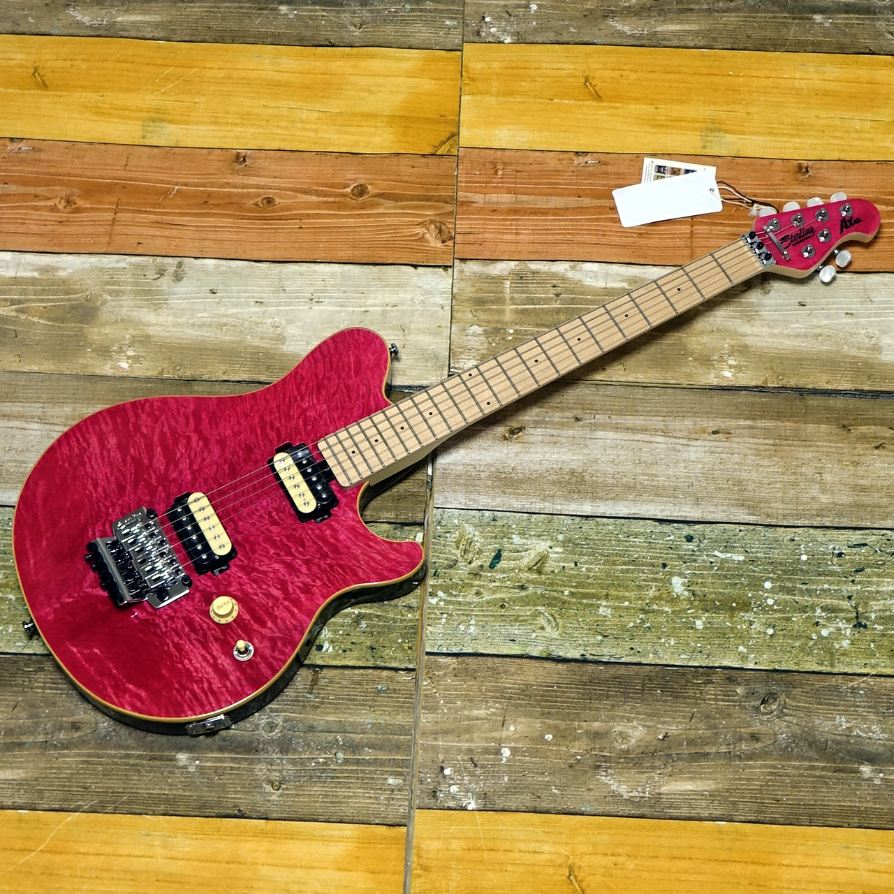 Sterling by MUSIC MAN SBMM AX40-TRD-M(Trans Red) JAPAN LIMITED