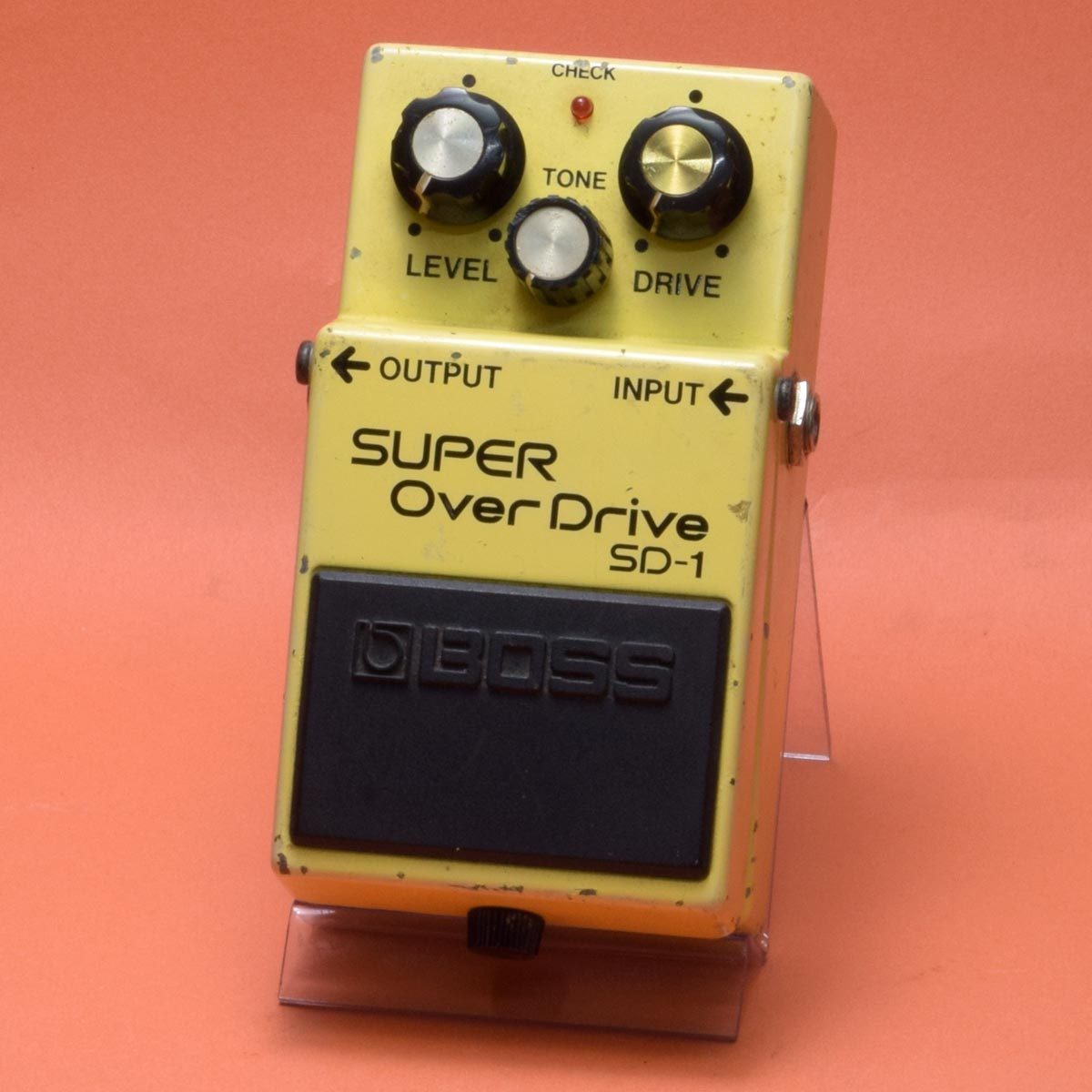 【82年/オペアンプ艶有】BOSS SD-1 SUPER OVER  DRIVE セール対象商品】BOSS SD-1 SUPER OverDrive 1982年製 [QK647