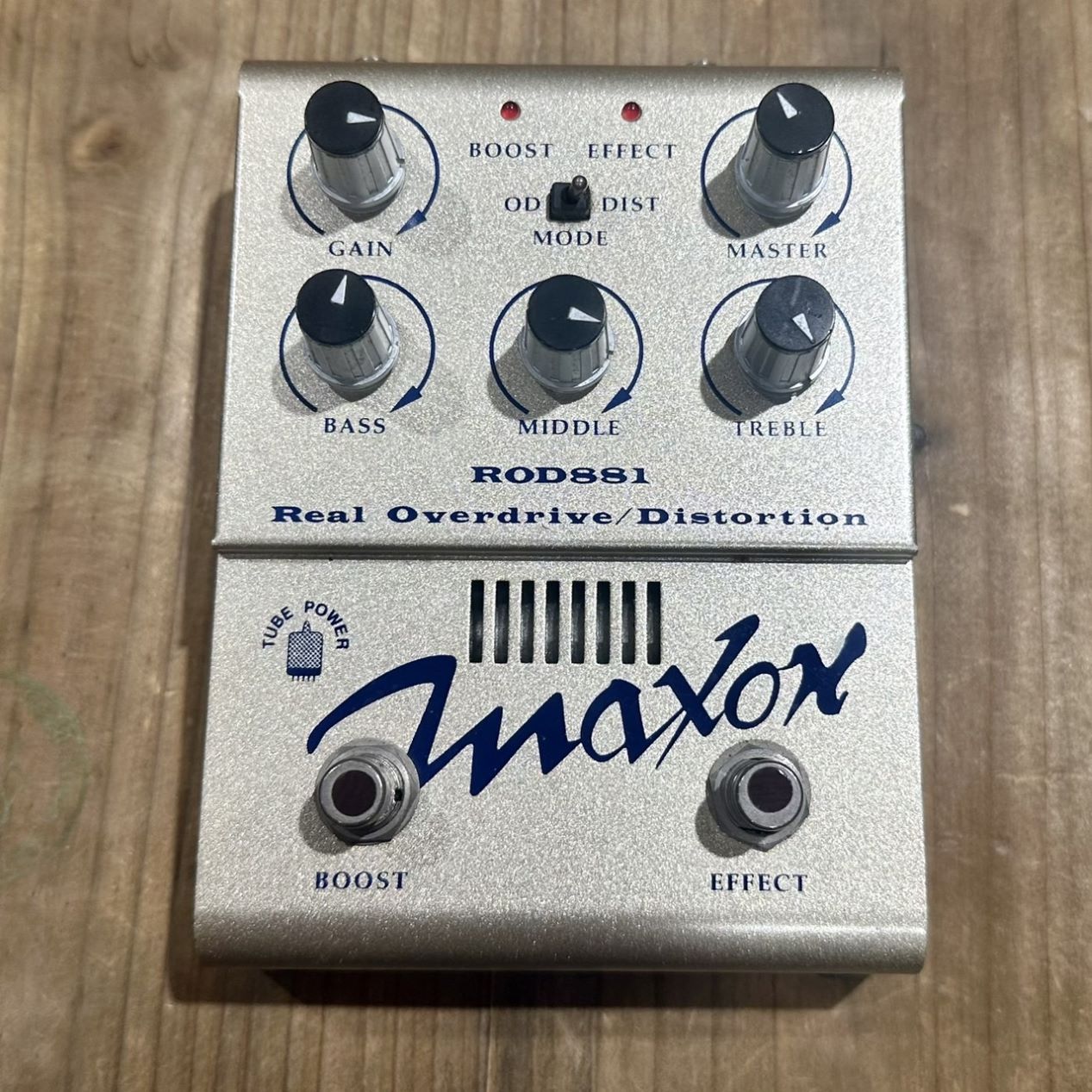 MAXON マクソン ROD881 Real Overdrive/Distortion チューブ