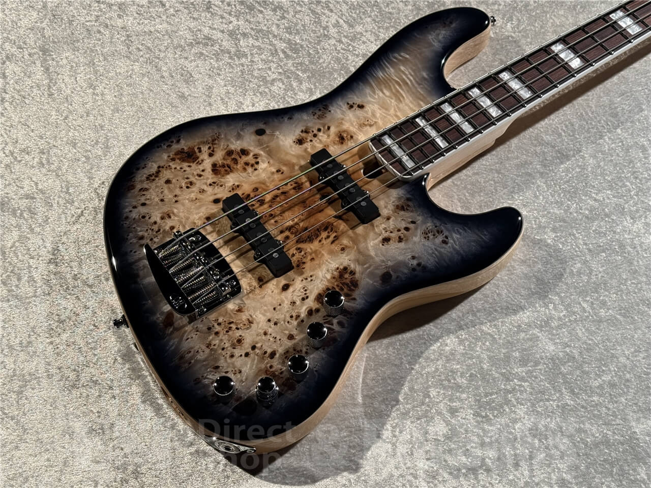 MAYONES Jabba Custom EP4 (Trans Natural Black Burst Gloss)（新品