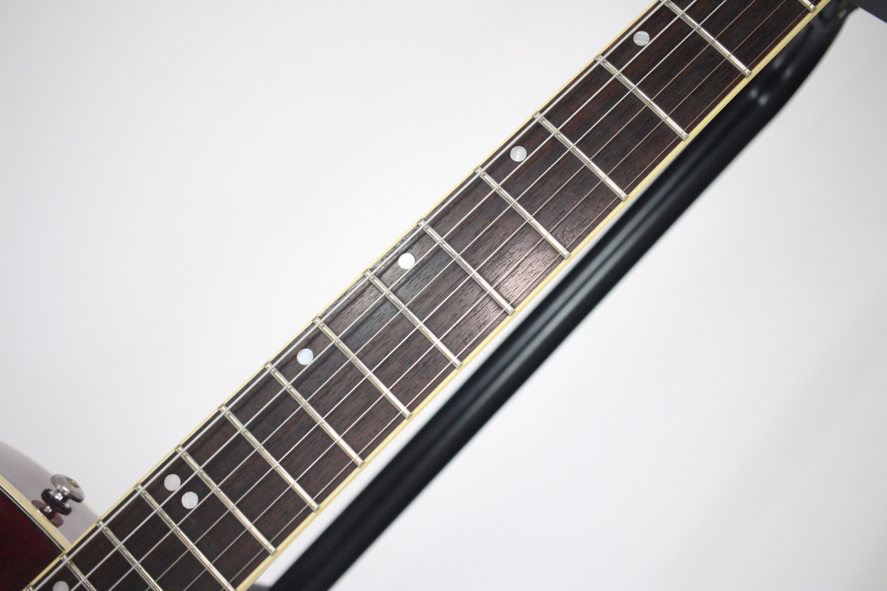 大特価品アリア エレキギター セミアコギター FA-80 ワインレッド 22フレット GOTOHペグ 現状品 Aria QM053-48 アリア