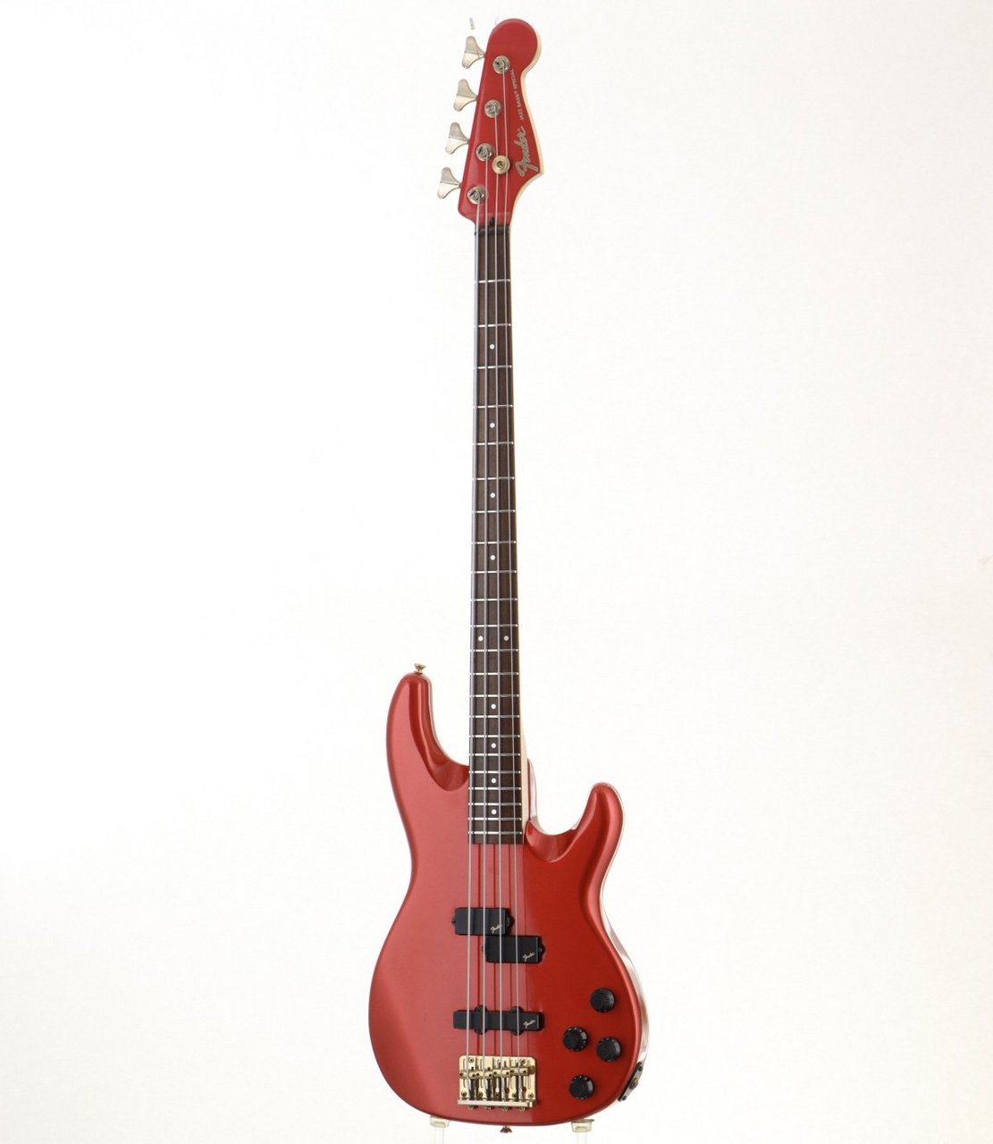 【即納最新作】No.076322 MOD Fender Japan PJM-65 BLK/R JAPAN VINTAGE 富士弦器製 フルメンテ済み！ mint フェンダー