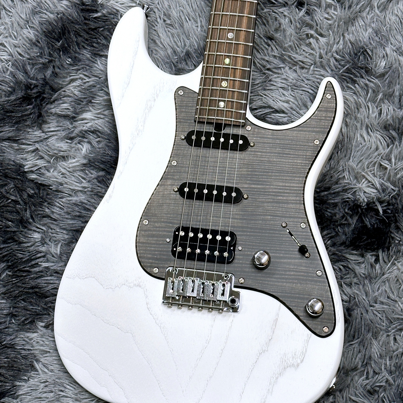 T's Guitars DST-Classic22 Wood PG Open-White【WINTER SELECTION特価