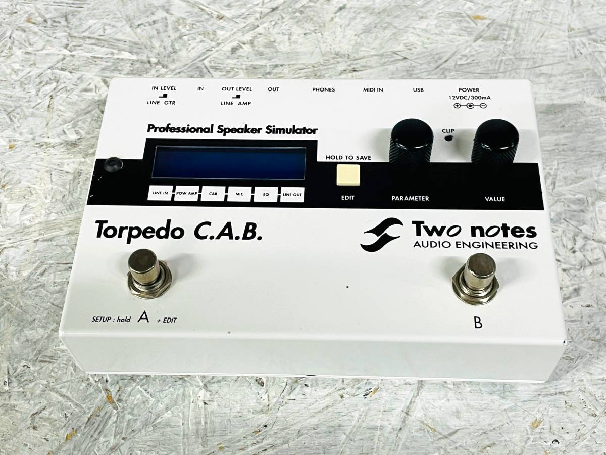 Two notes Torpedo C.A.B アンプシミュレーター Two Notes Torpedo C.A.B.（中古/送料無料）【楽器検索デジマート】