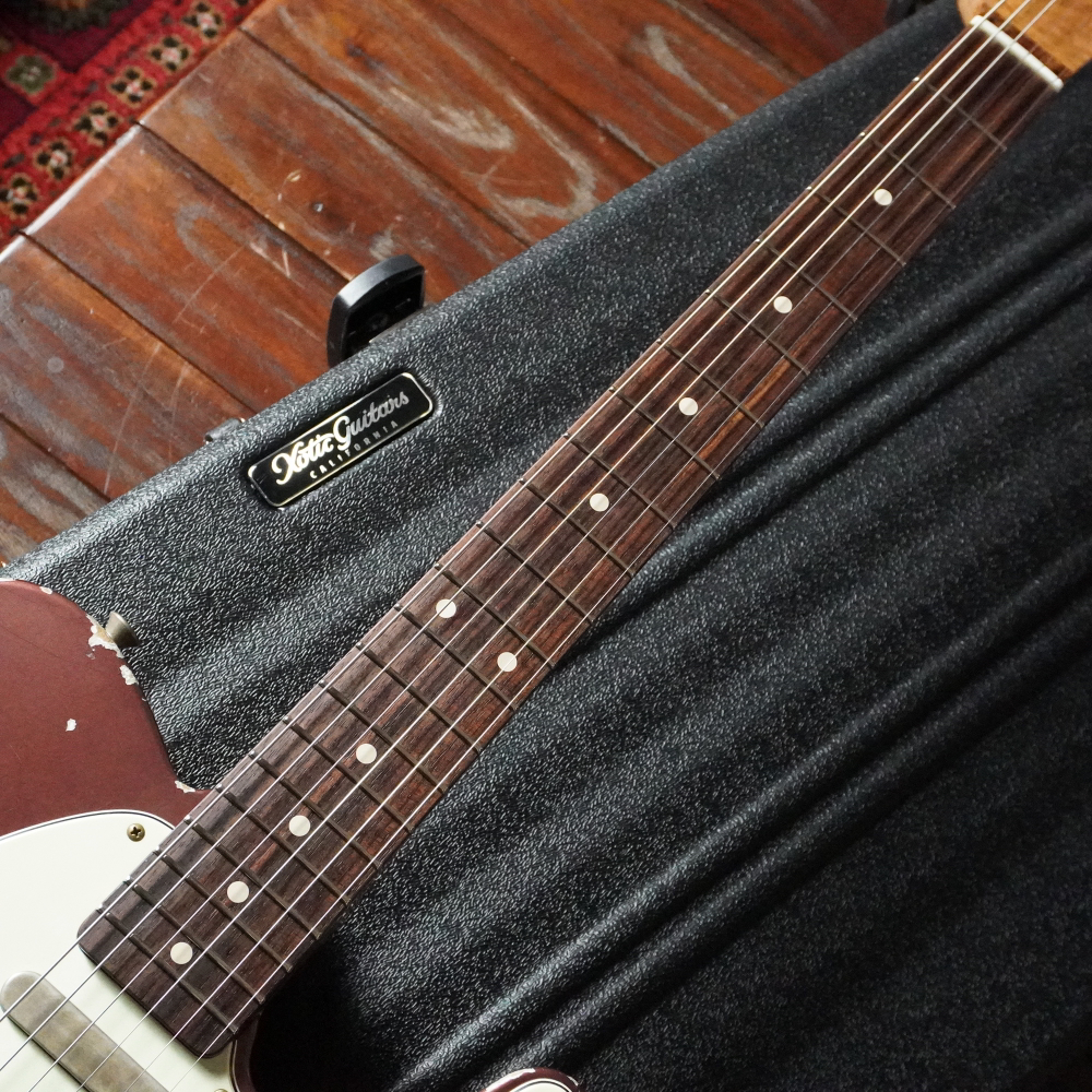 Xotic XTC-1 / Alder / Rose / Burgundy Mist Metallic Over Shoreline