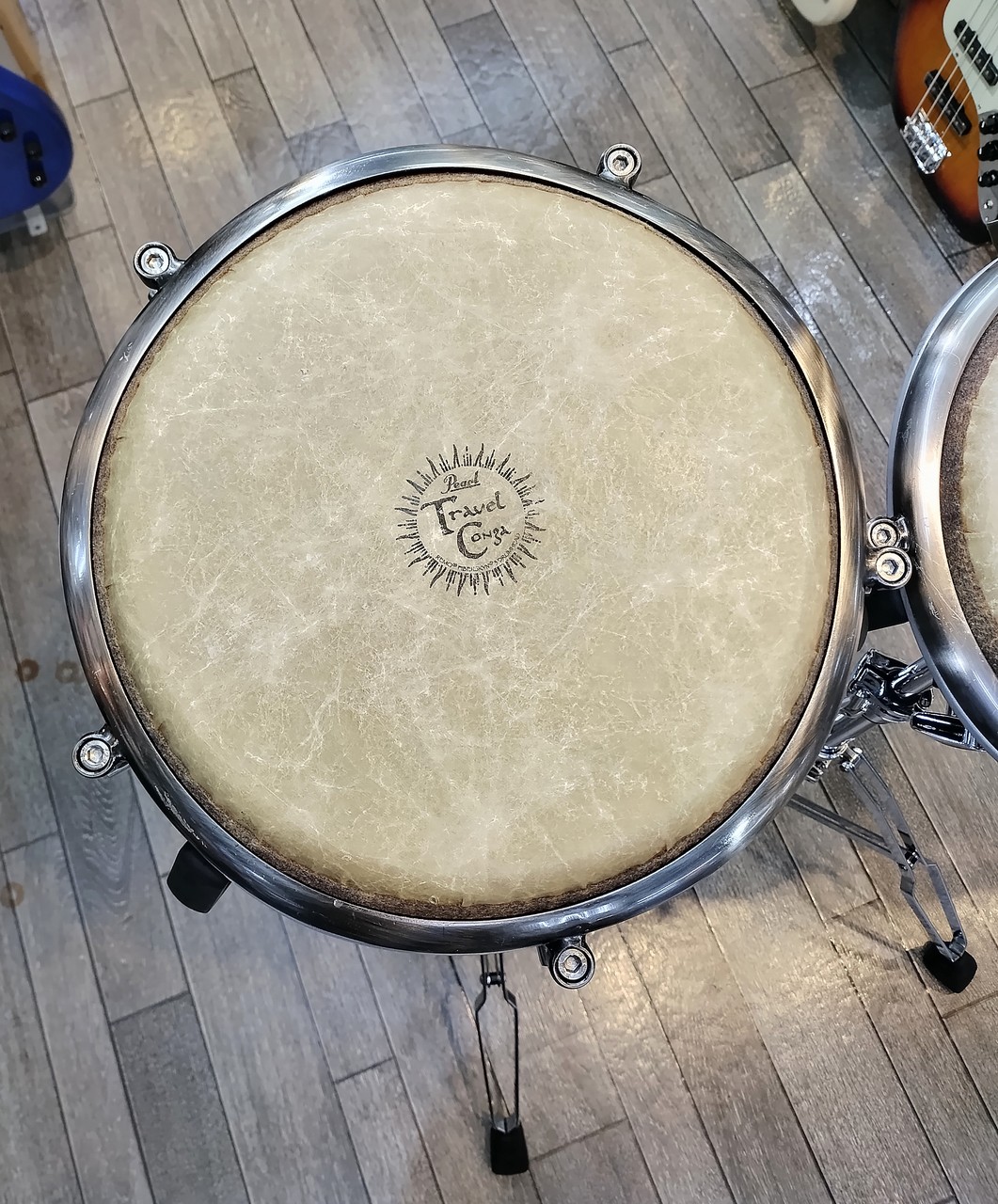 Pearl Travel Congas スタンド付き(中古)【楽器検索デジマート】 Pearl Travel Congas スタンド付き(中古)【楽器検索デジマート】