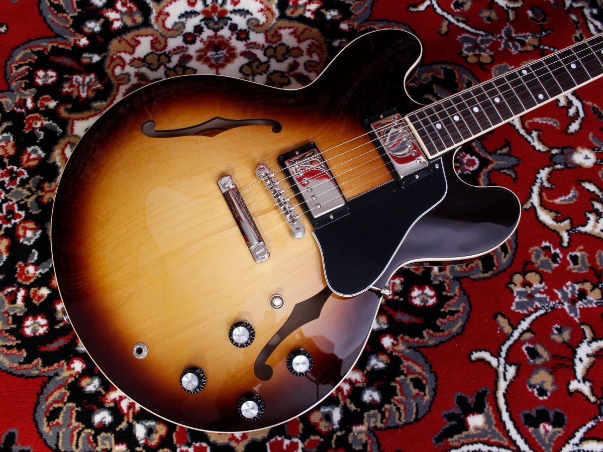 Gibson ES-335 Vintage Burst セミアコギター ギブソン