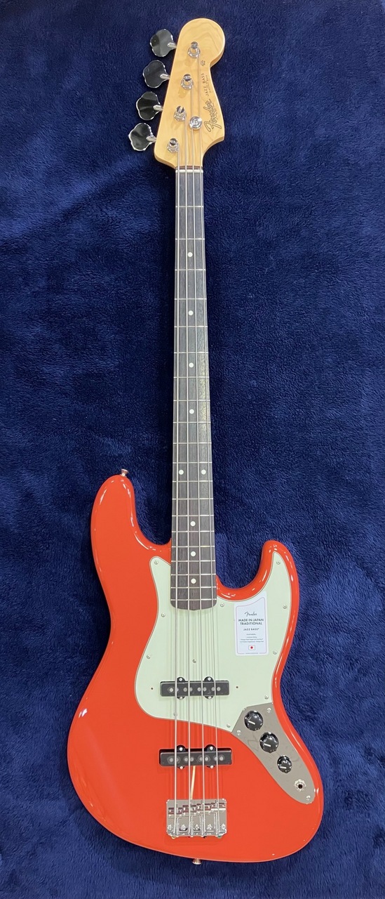 Fender Made in Japan Traditional 60s Jazz Bass / Fiesta Red（新品