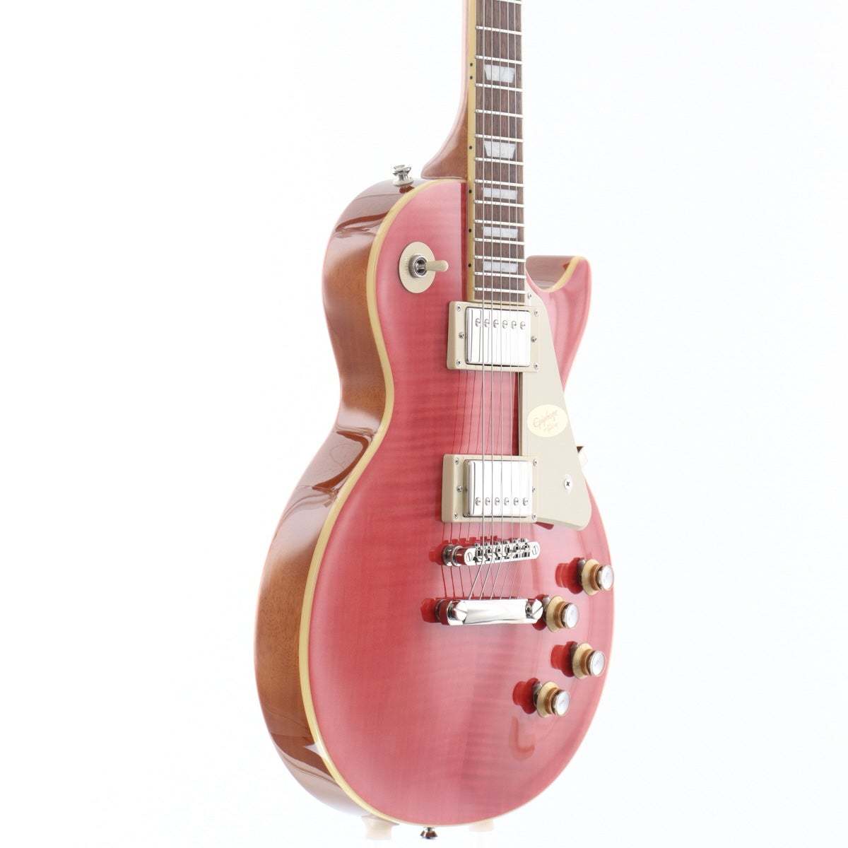 Epiphone Inspired by Gibson Les Paul Standard 60s Figured Fucshia