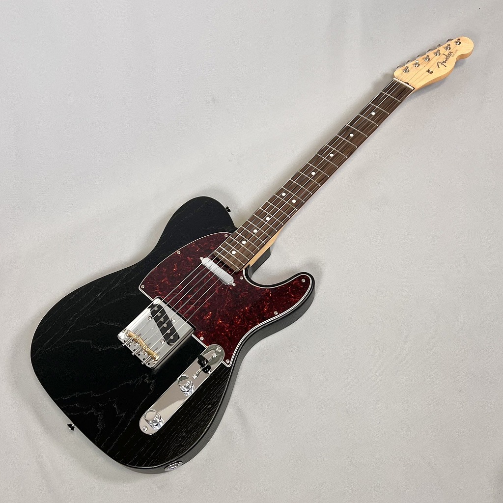 Fender テレキャスター ブラック 動作しますがジャンク品扱い Fender Made in Japan Limited Telecaster®, Raw Ash Black