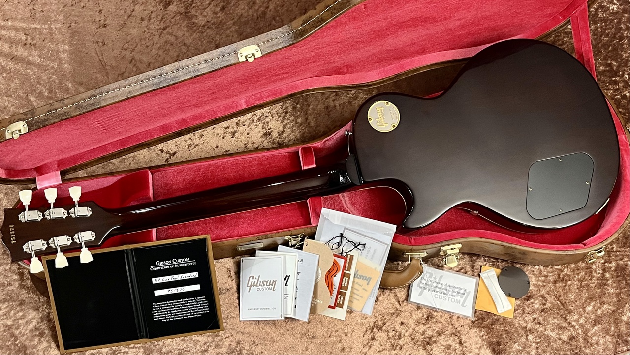 Gibson Custom Shop Historic Collection 1957 Les Paul Gold Top Dark