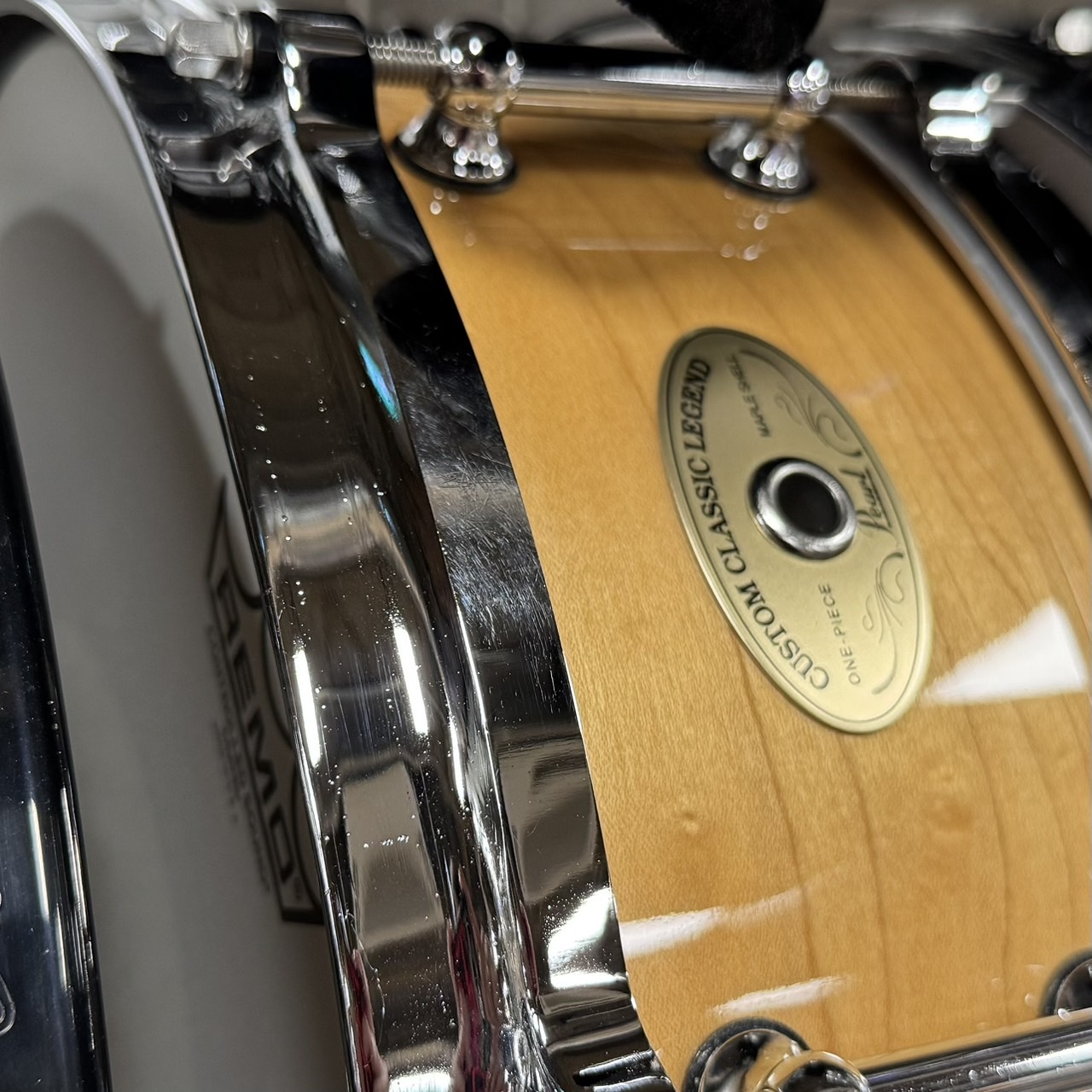 伝説の単板メイプル Pearl Custom Classic 香ばしく Legend