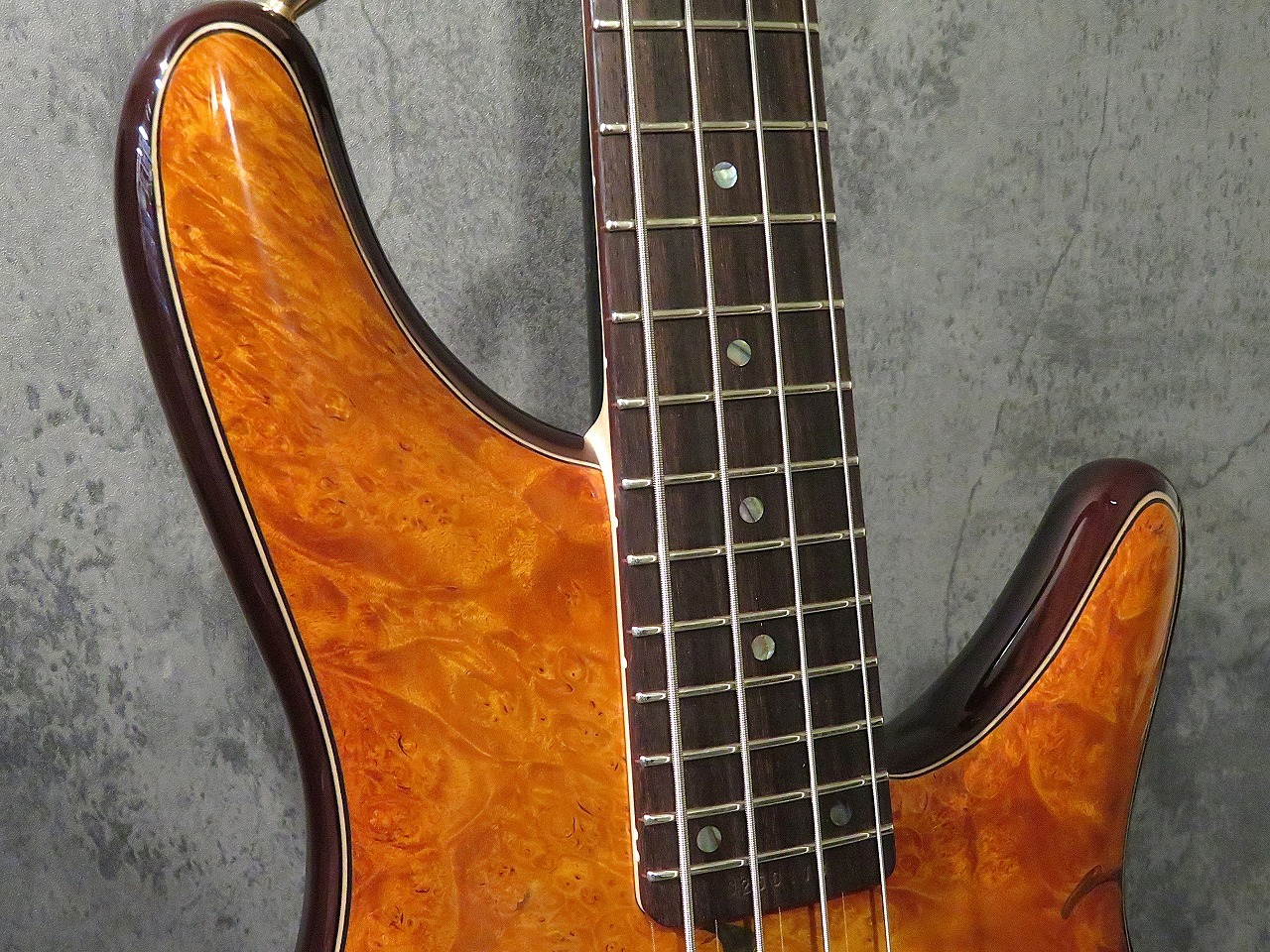 Sugi NB4IR BM-PRM/ALD2P -Tint Brown Burst- #S250113【極杢】【3.75