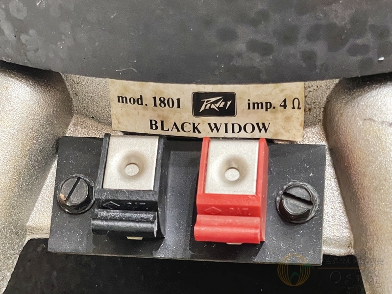 Peavey Black Widow 18インチ 1個(単品)動作品 Peavey Black Widow 18インチ 1個(単品)動作品 ヴィンテージ Peavey