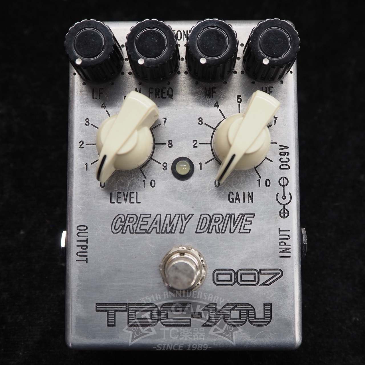TDC CREAMY DRIVE 007 ギターエフェクター　中古品 TDC-YOU 007 CREAMY DRIVE 【メーカー取り寄せ品】