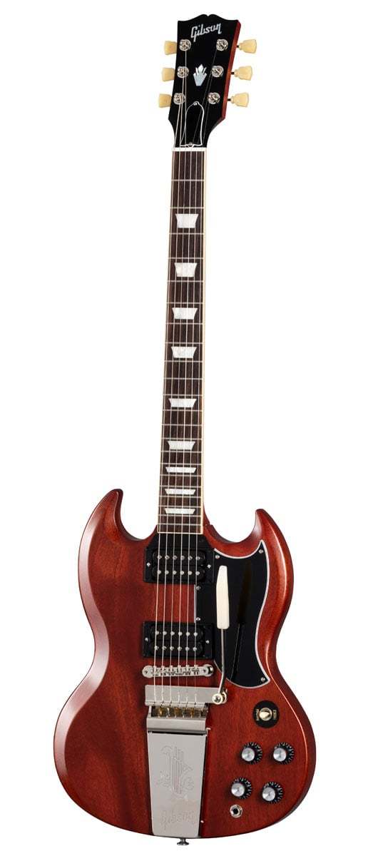 Gibson SG Standard 61 Maestro Vibrola Faded Vintage Cherry Gibson SG Standard 61 Maestro Vibrola Faded Vintage Cherry