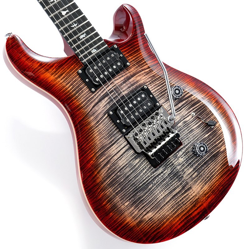 Paul Reed Smith(PRS) SE Custom 24 Floyd (Charcoal Cherry Burst  )（新品）【楽器検索デジマート】