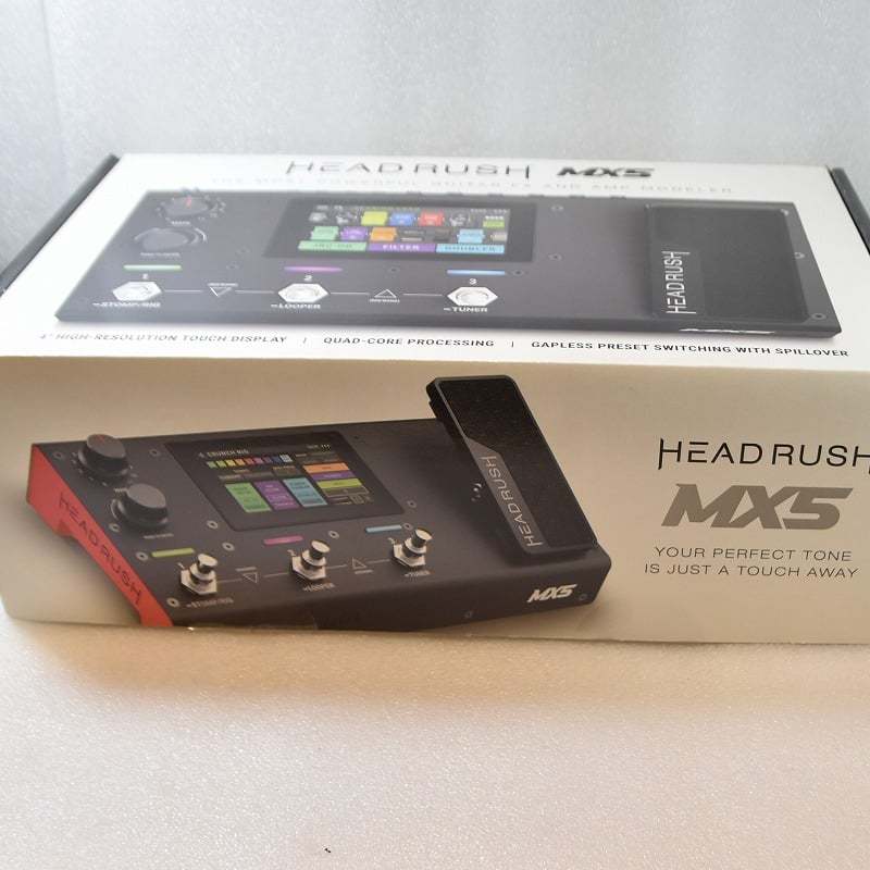 【美品】HEADRUSH MX5 即日発送！！ HEADRUSH MX5（ヘッドラッシュ）マルチエフェクター ｜イケベ