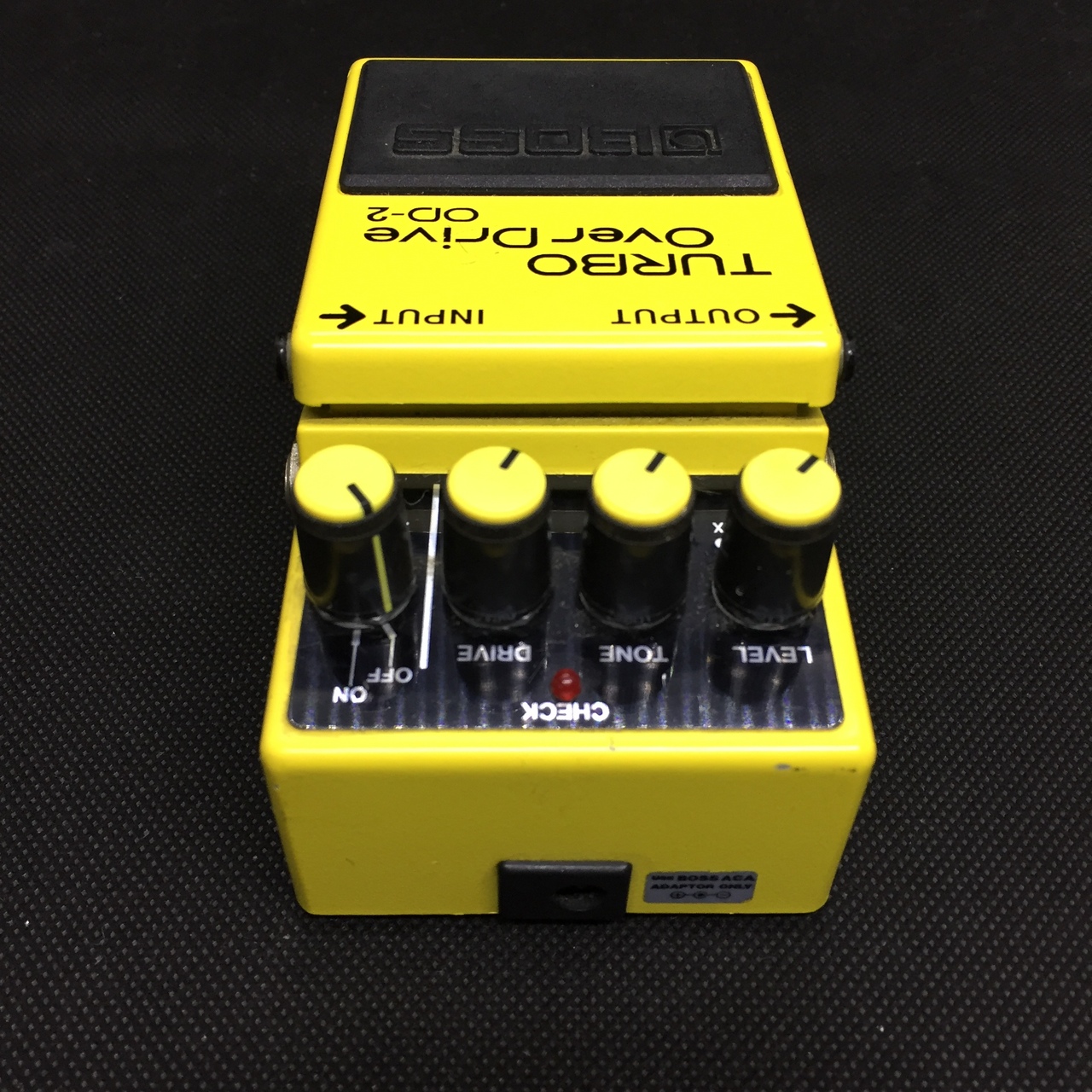 BOSS OD-2 TURBO Over Drive 1988年 ACA電源 MADE IN TAIWAN