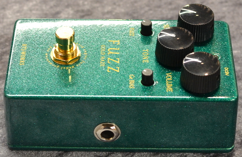 HTJ-WORKS GOLD HAZE FUZZ -Gelmanium & Silicon engine ～Candy Green