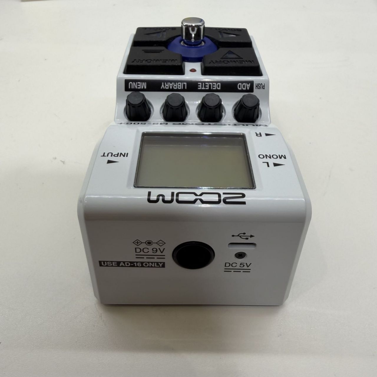 中古美品】ZOOM MS-50G+ MultiStomp エフェクター ZOOM MULTISTOMP MS