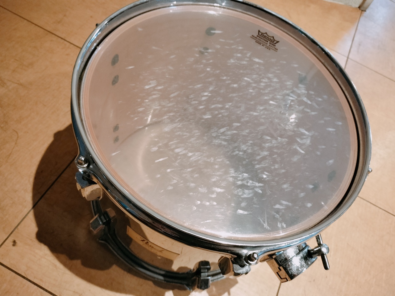 <ヴィンテージ> Pearl バーチシェル ドラムセット 値下げします ヴィンテージ> Pearl バーチシェル ドラムセット 値下げします