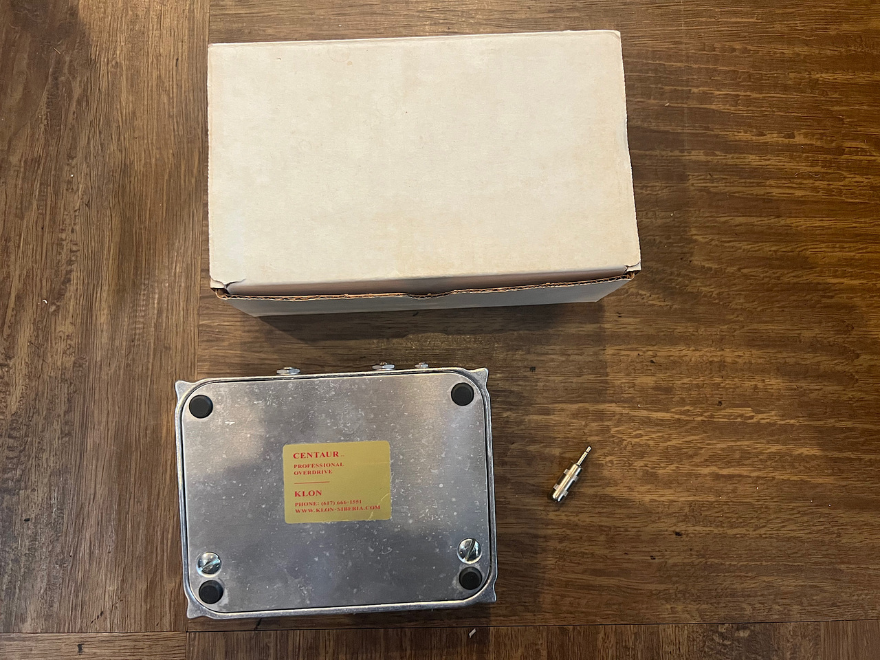 KLON CENTAUR SILVER NO PICTURE（中古）【楽器検索デジマート】