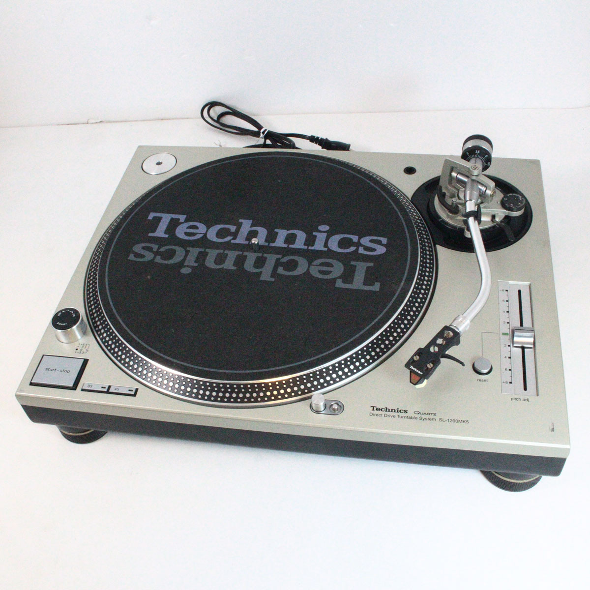 Technics SL-1200MK5-S 中古　現状品　ジャンク Technics SL-1200MK5-S 【渋谷店】（中古/送料無料）【楽器検索