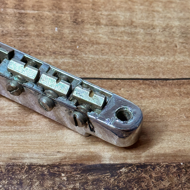 Gibson 1963-64年製 Wired ABR-1 Bridge Chrome with Brass Saddles 