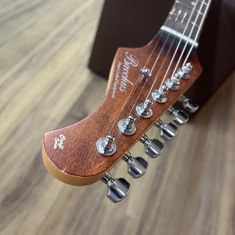 Bacchus TACTICS-FM Custom Electric Guitar Mahogany Flame