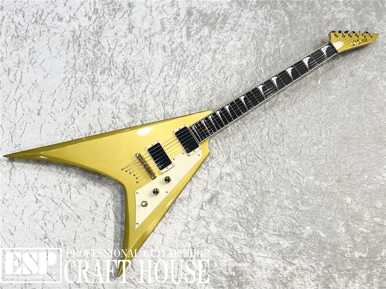 LTD KH-V / Metallic Gold(中古/送料無料)【楽器検索デジマート】 LTD KH-V / Metallic Gold(中古/送料無料)【楽器検索デジマート】