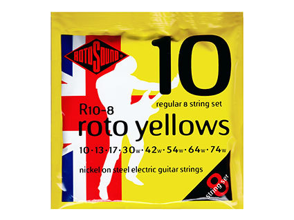 ROTOSOUND R10-8 ROTO YELLOWS