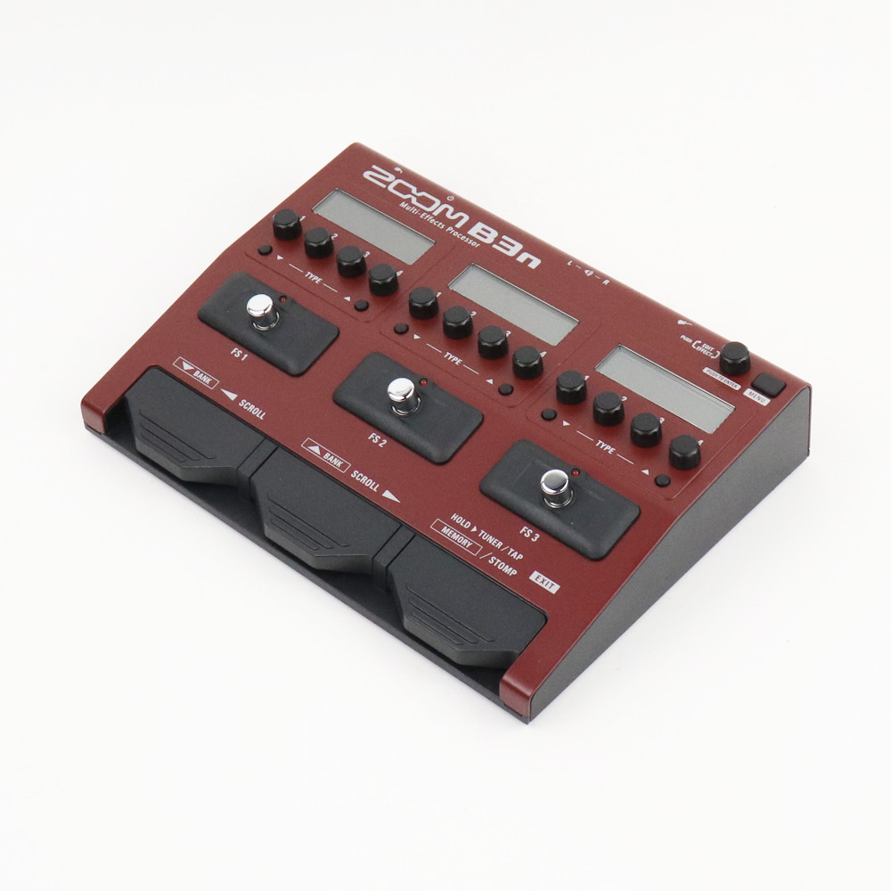 ZOOM 【中古】 ベースエフェクター ZOOM B3n ベース用マルチ